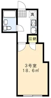 メゾンドフローレス橋本【1階】の間取り