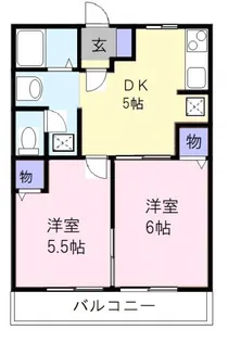 アンシャンテ【2階】の間取り