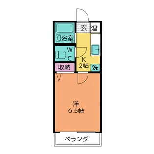 ヴィブレ浅井【2階】の間取り