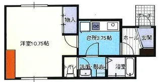 スペースK【1階】の間取り