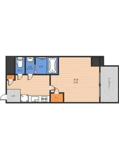 Le-Bear天王寺東【7階】の間取り