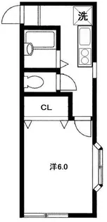 レジデンス島町【2階】の間取り