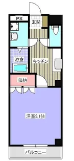 スマイルヒルズ【2階】の間取り