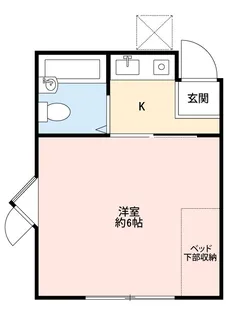 メゾンド海神【2階】の間取り