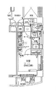 ヴェルト川崎ウエスト【9階】の間取り