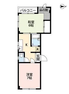 トミタック尾久【2階】の間取り