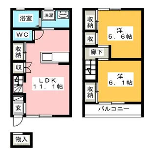 サンシャイン桜パークの間取り