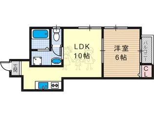 ハイマートハウス十善地【2階】の間取り