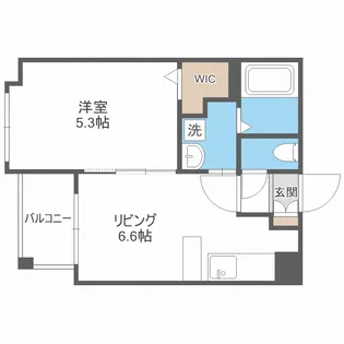 クラッセ北大通り【2階】の間取り