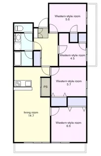 The Avenue【6階】の間取り