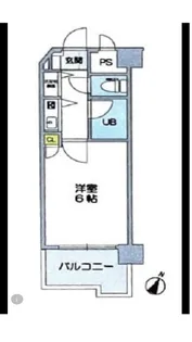 トーカンキャステール鹿児島駅前【7階】の間取り