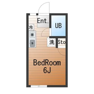 エルベ駒沢【2階】の間取り