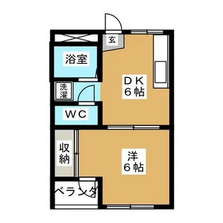 レジデンス田端【2階】の間取り