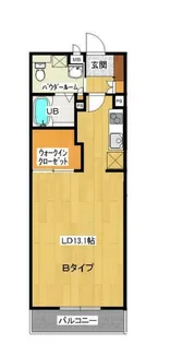 ガーデンガーデン【2階】の間取り
