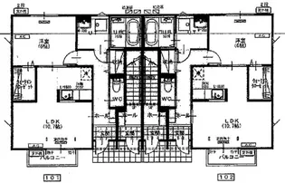 ポライトリーB棟【1階】の間取り