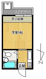 FKコーポ【2階】の間取り
