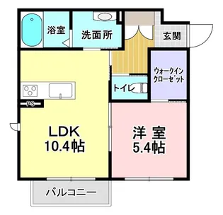 カレント【2階】の間取り