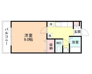 コーポMu【2階】の間取り