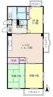 オーナービラ鈴木【3階】の間取り