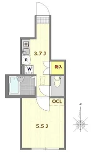 ミモザ哲学堂【1階】の間取り