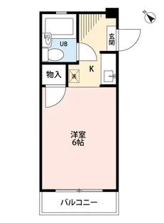 アメニティハイツ大原【1階】の間取り