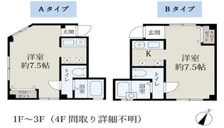 TKマンション【3階】の間取り