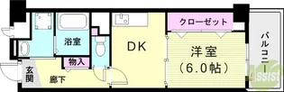 西鈴蘭台シティコート【10階】の間取り