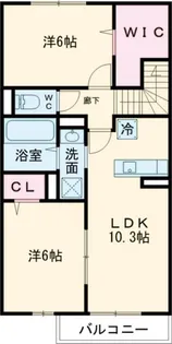 Grand Winds Tsukuba I【2階】の間取り