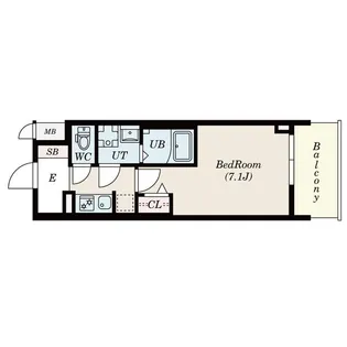 S-RESIDENCE一宮駅前【8階】の間取り