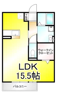 ロジュマン デラッセ【2階】の間取り