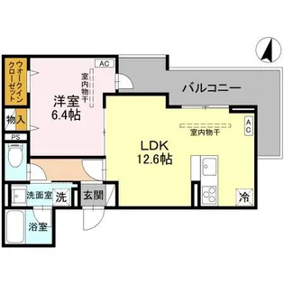 TORISIAS ゆいの杜6丁目 E棟【3階】の間取り