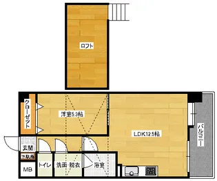第3中田ビル【9階】の間取り