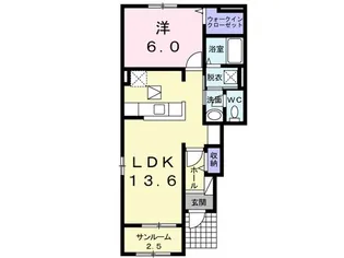 MIHO III【1階】の間取り