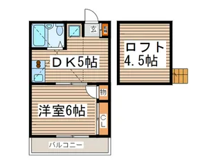 APPLEHOUSEソレイユ【2階】の間取り