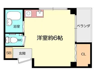 サンロード有馬【4階】の間取り