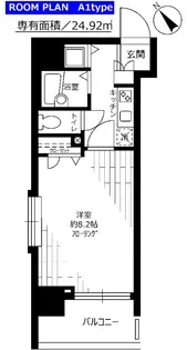 フェニックス横須賀中央【6階】の間取り