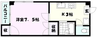 シルク米原【3階】の間取り