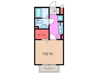 エトワールB【2階】の間取り