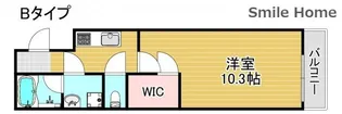 セレーナ住之江II番館【1階】の間取り
