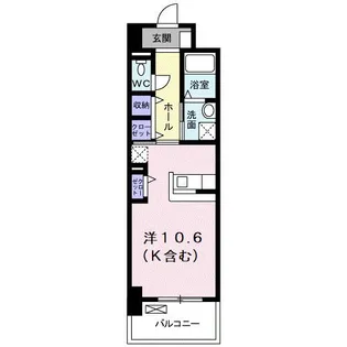 ヴィアーレ 光南【4階】の間取り