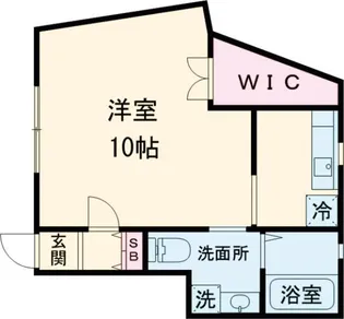 オーガスタ杉並【1階】の間取り