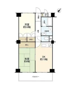 目黒ダイヤハイツ【3階】の間取り