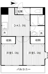 テラス桜丘【3階】の間取り