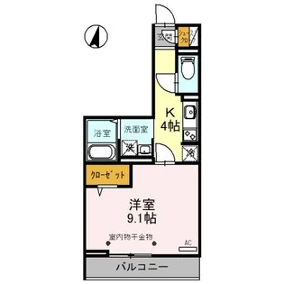 エミネンス【2階】の間取り