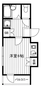 アゼリア常盤台【2階】の間取り