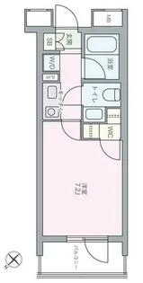 ファミールグランスイートTHE赤坂【4階】の間取り
