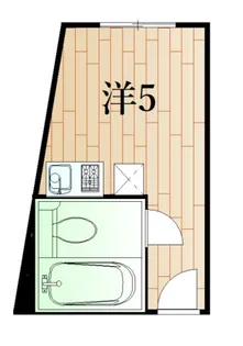 ポラスタービル下関駅前【8階】の間取り
