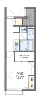 レオパレスライト I【1階】の間取り