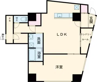 リヴェールプラザ【1階】の間取り