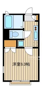 ファーストマーツ【1階】の間取り